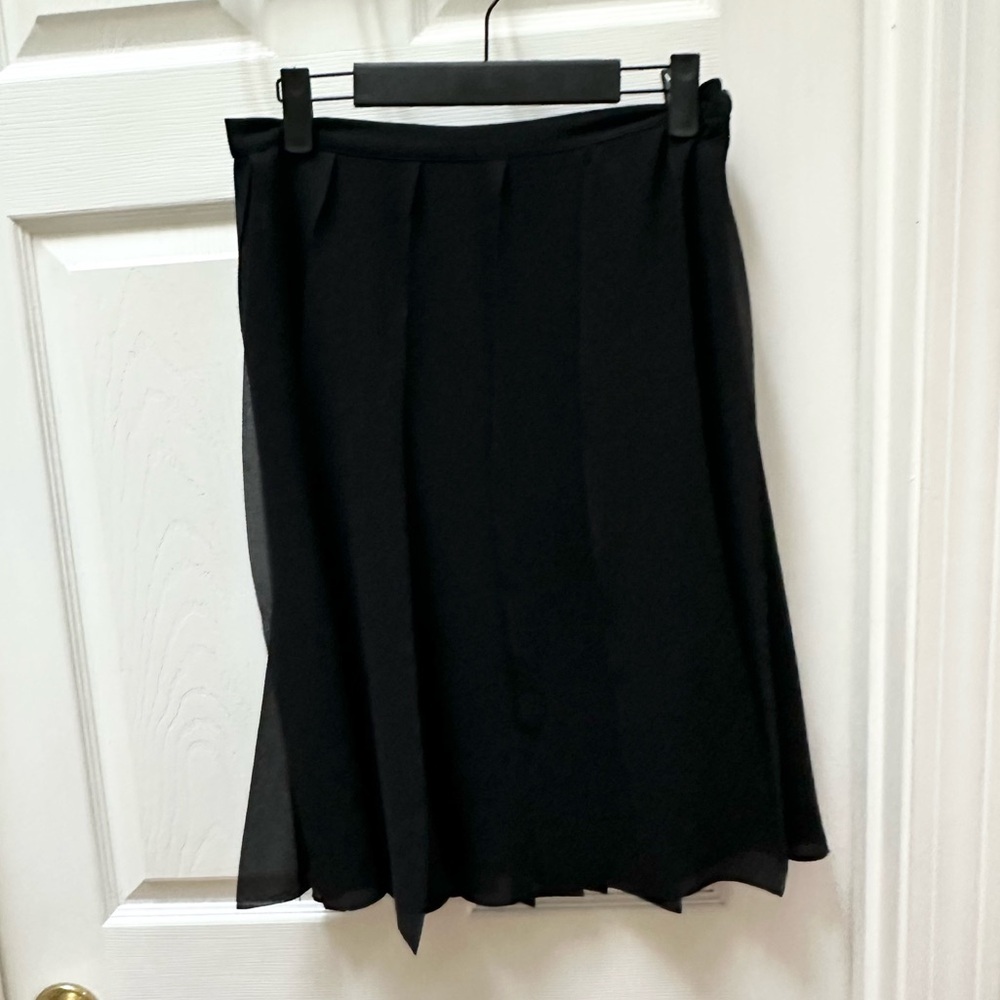 Moschino Jean flare Black Skirt knee length 6